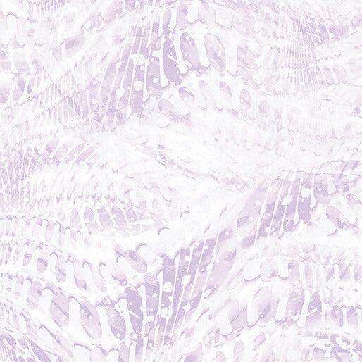 Light Lavender Rippling Waves Cotton 44"/45" Fabric Per Yard - Choice Fabrics16407P-06