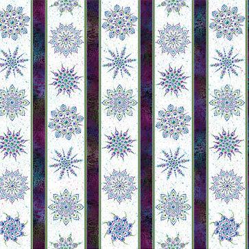 White On Dragonfly Wings Stripe Cotton 44"/45" Fabric Per Yard - Choice Fabrics16399P-90