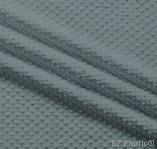 Minky Dot - Gray - Choice FabricsE-DOTS-GRAY