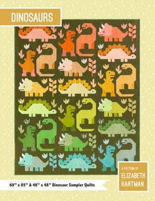 Dinosaurs Quilt Pattern - Choice FabricsEH058