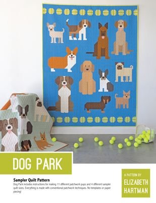 Dog Park Quilt Pattern - Choice FabricsEH076