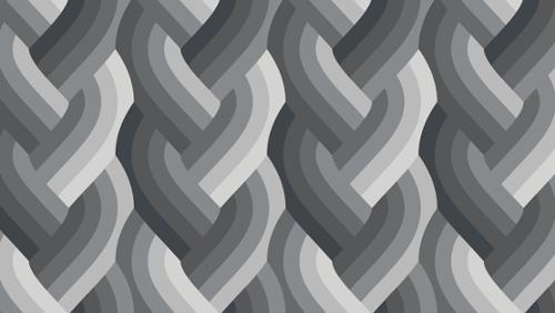 Echo Braid Black Cotton 44" / 45" Fabric per yard - Choice Fabrics42380-14