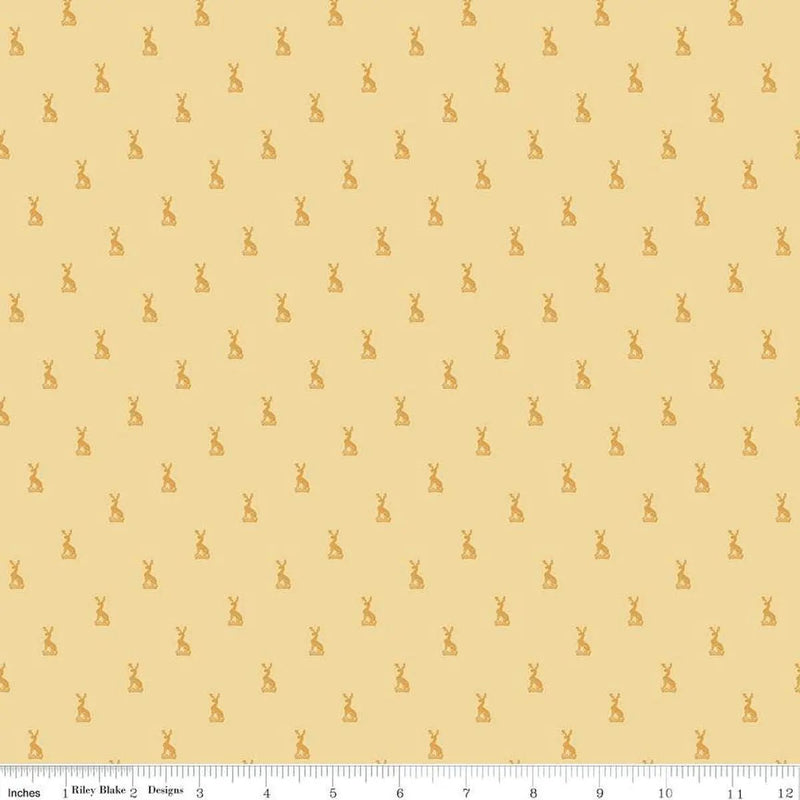 Emma Austen Family Crest Yellow 43"/44" Fabric Per Yard - Choice FabricsC16532-YELLOW
