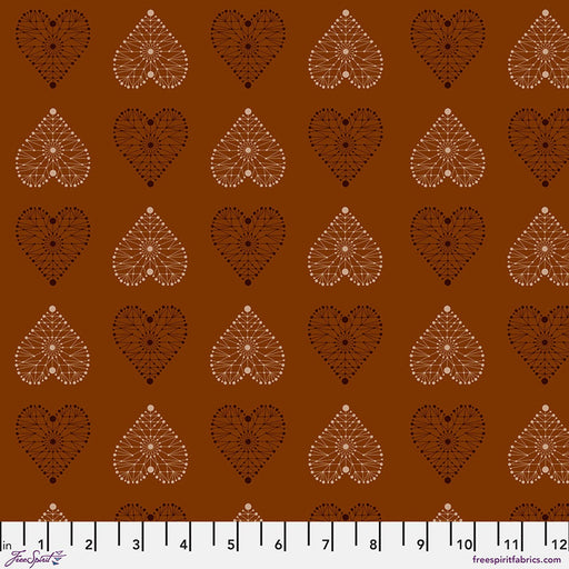 Enrapture by Giucy Giuce Amour - Spice Cotton 44"/45" Fabric Per Yard - Choice FabricsPWGG007.SPICE