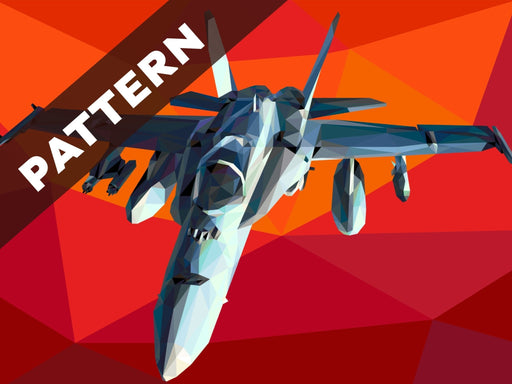 F-18 Hornet Pattern - Choice FabricsPT042