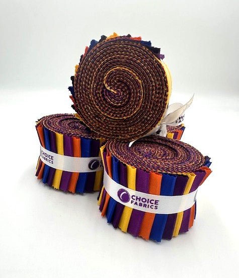 Supreme Solids - 2.5" Roll - Tequila Sunrise (20 cuts) - Choice FabricsFE-62273-015