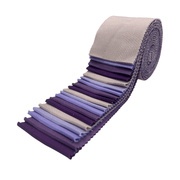 Supreme Solids - 2.5" Roll - Purple Haze (20 Strips) - Choice FabricsFE-62273-018
