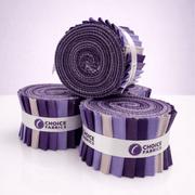 Supreme Solids - 2.5" Roll - Purple Haze (20 Strips) - Choice FabricsFE-62273-018
