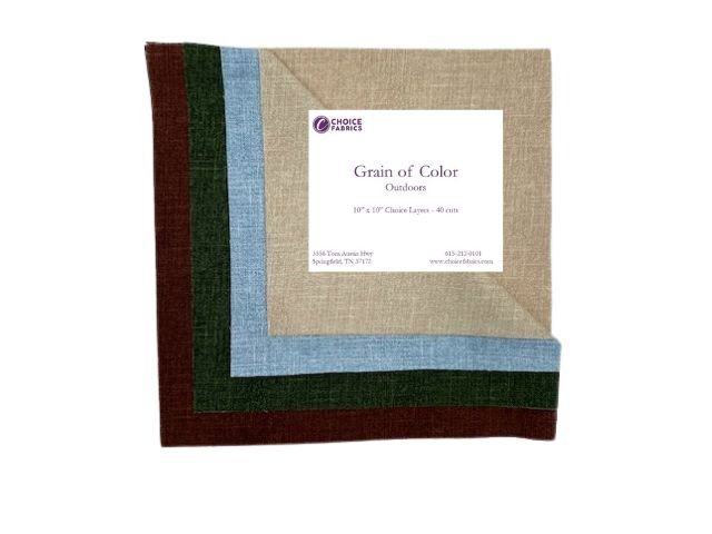 Grain of Color - Outdoors - Choice FabricsFE-62280-009