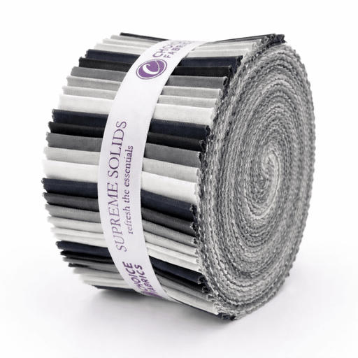 Supreme Solids - 2.5" Roll - Thunderstorm Clouds (40 Strips) - Choice FabricsFE-62281-007