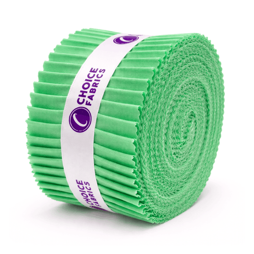 Supreme Solids - 2.5" Roll - Pistachio (40 Strips) - Choice FabricsFE-62282-012