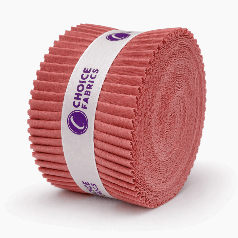 Supreme Solids - 2.5" Roll - Oxide Red (40 Strips) - Choice FabricsFE-62282-015