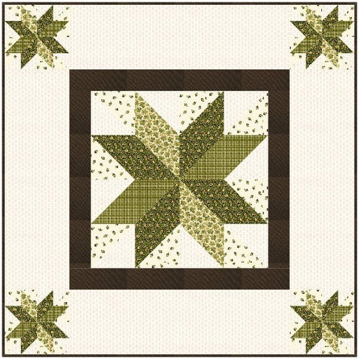 Fall Stars Quilt Kit - Choice FabricsFE-81103-001