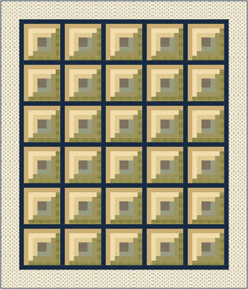 Summer Home Quilt Kit - Choice FabricsFE-81122-001