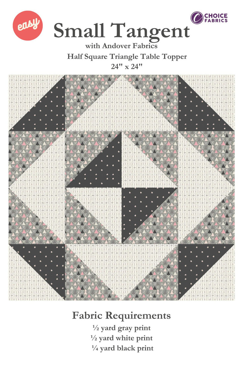 Small Tangent HST Table Topper - FE - 81128 - 001 - Choice Fabrics