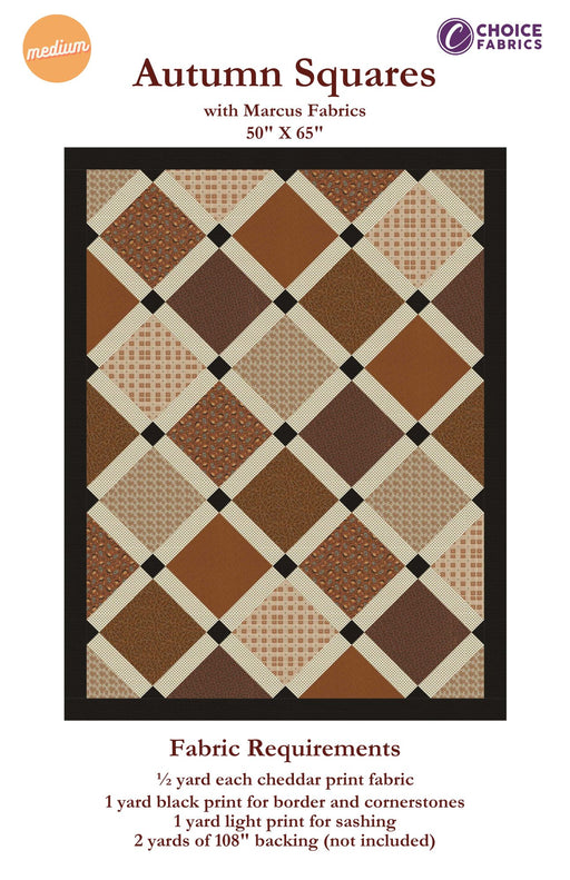 Autumn Squares Quilt Kit - FE - 81137 - 001 (Copy) - Choice Fabrics