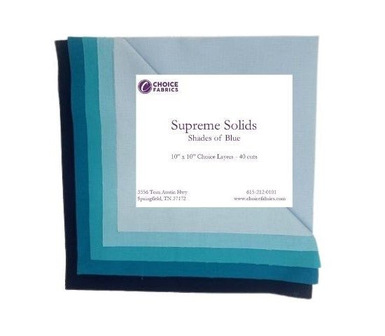 Supreme Solids - Blues - Choice FabricsFE-81200-012