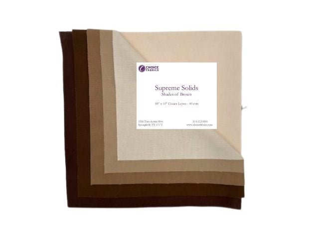 Supreme Solids - Browns - Choice FabricsFE-81200-014