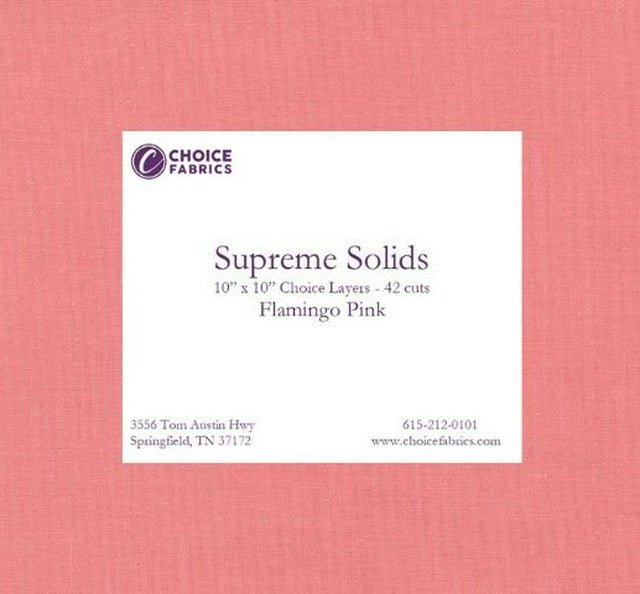 Supreme Solids - Flamingo Pink - Choice FabricsFE-81200-022 - FE-81200-002