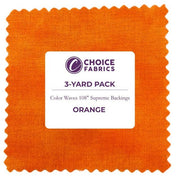 Color Waves 108" - Orange - Choice FabricsFF-63301-017