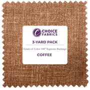 Grain of Color 108" - Coffee - Choice FabricsFF-63302-016