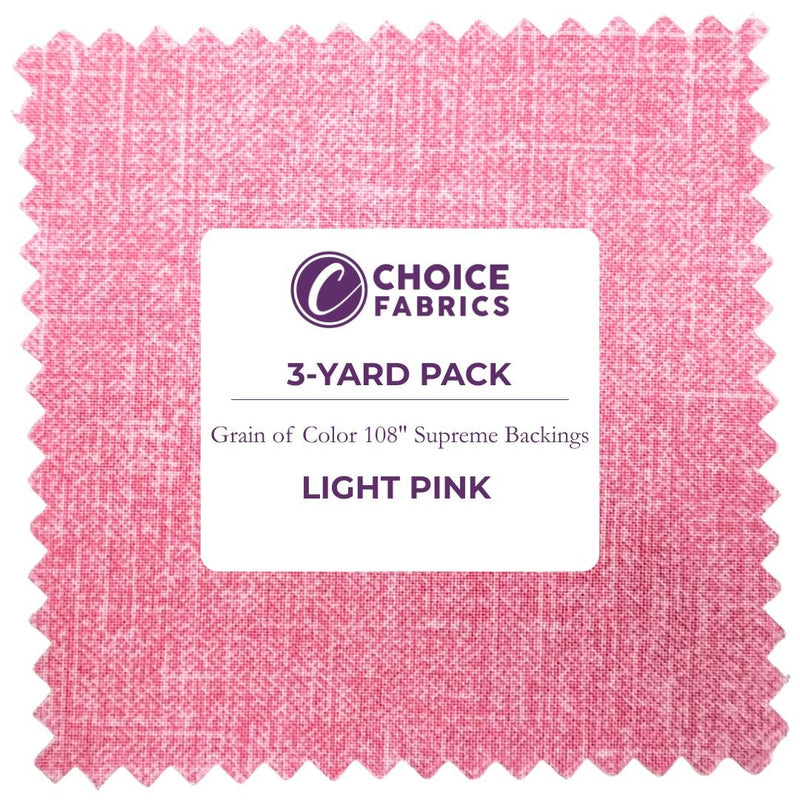 Grain of Color 108" - Light Pink - Choice FabricsFF-63302-022
