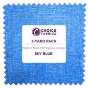 Grain of Color 108" - Sky Blue - Choice FabricsFF-63302-029