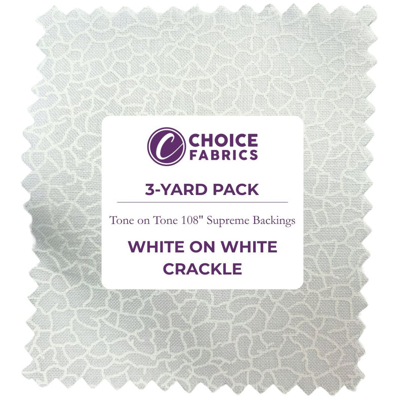 Supreme Tones 108 - White on White - Choice FabricsFF-63303-009