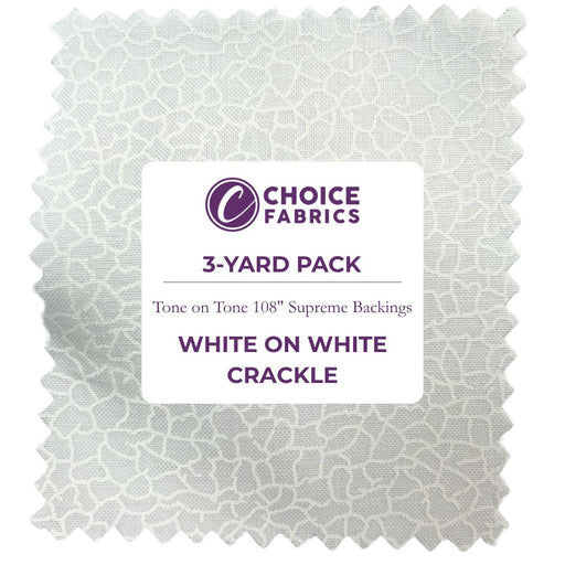 Supreme Tones 108 - White on White - Choice FabricsFF-63303-009