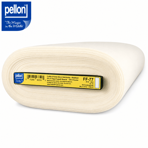 Pellon® FF77 Sew-In Flex-Foam Stabilizer – 20" x 10 Yard Bolt - Choice FabricsDSFF77-2010