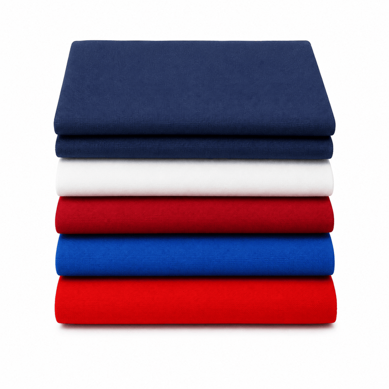 Supreme Solids - Fat Quarter Bundle - 10 pack (Patriotic) - Choice FabricsFQ-62274-009