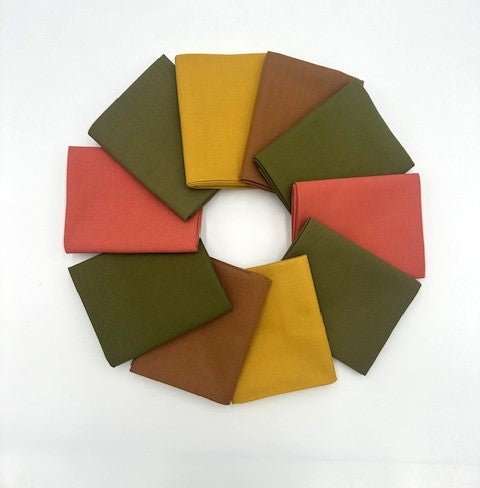 Supreme Solids - Fat Quarters - Autumn Hues