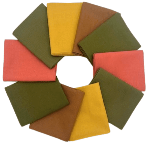 Supreme Solids - Fat Quarter Bundle - 10 pack (Autumn Hues) - Choice FabricsFQ-62274-013