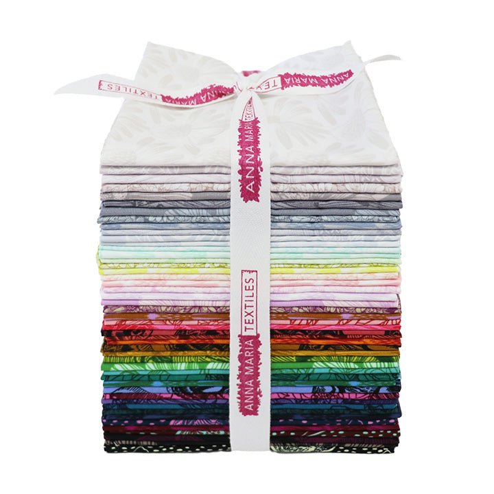 Indelible Ink Fat Quarters Bundle by Anna Maria Parry for Northcott - Choice FabricsFQINDEL48-10