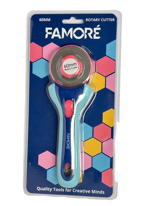Famoré 60mm Rotary Cutter - Choice Fabrics460RT