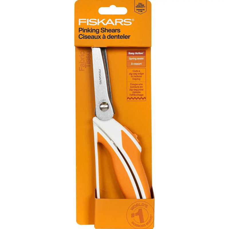 Fiskars Easy Action Pinking Shears Replaces Item 9915F - Choice FabricsCDS-1069770