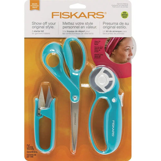 Fiskars Garment Sewing Fashion Starter Set 3pc - Choice FabricsCDS-154233