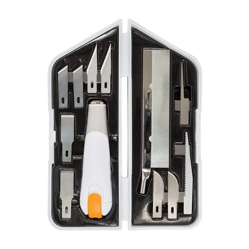 Fiskars Heavy - Duty Easy Change Detail Knife Set 11 blades - Choice FabricsCDS-165190
