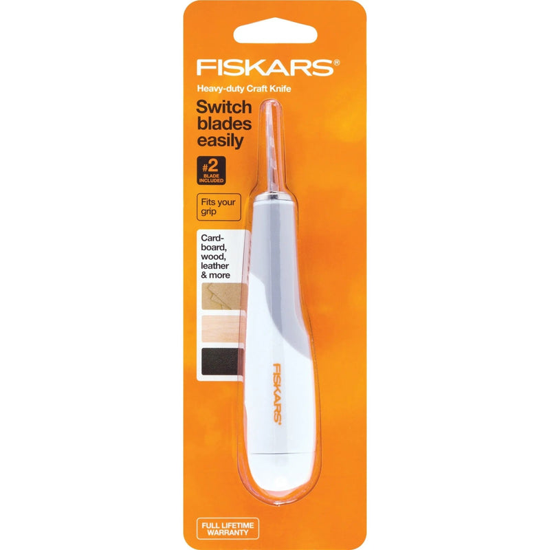 Fiskars Heavy - Duty Easy Change Detail Knife With No 2 Blade - Choice FabricsCDS-165170