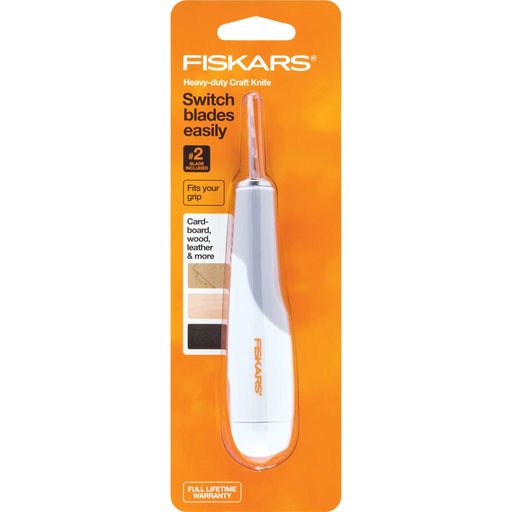 Fiskars Heavy - Duty Easy Change Detail Knife With No 2 Blade - Choice FabricsCDS-165170