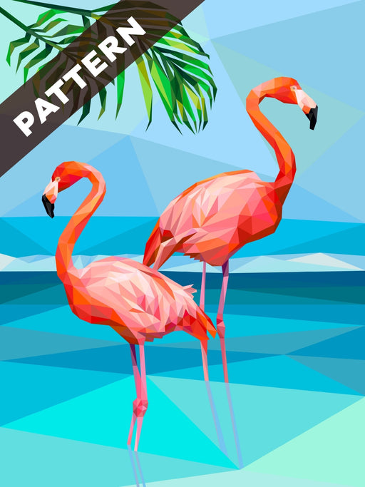 Flamingo Pattern - Choice FabricsPT026