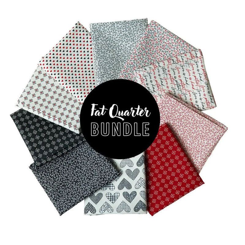 Flirt Fat Quarter Bundle - Set of 10 - Choice FabricsFab-Bundle-O