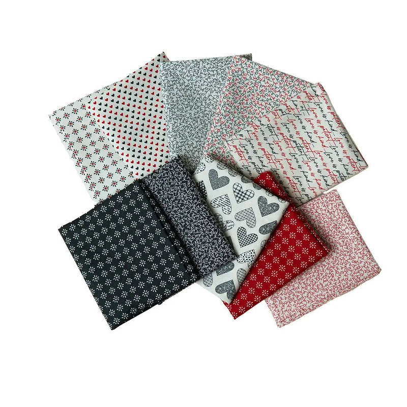 Flirt Fat Quarter Bundle - Set of 10 - Choice FabricsFab-Bundle-O