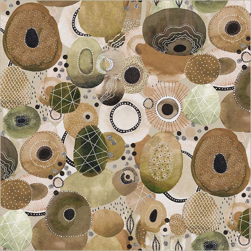 Flora & Form Genesis Earthen Wideback Cotton Fabric Per Yard - Choice Fabrics54032DW-2DES