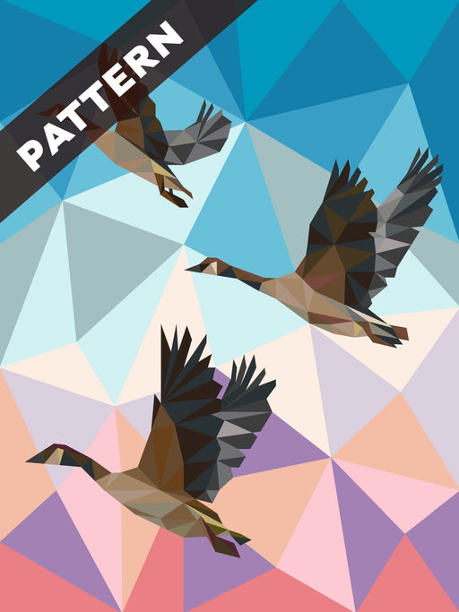 Flying Geese Pattern - Choice FabricsPT010