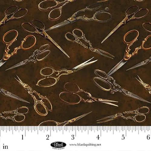 Forget Me Not Brown Cotton 44"/45" Fabric Per Yard - Choice Fabrics4279-39