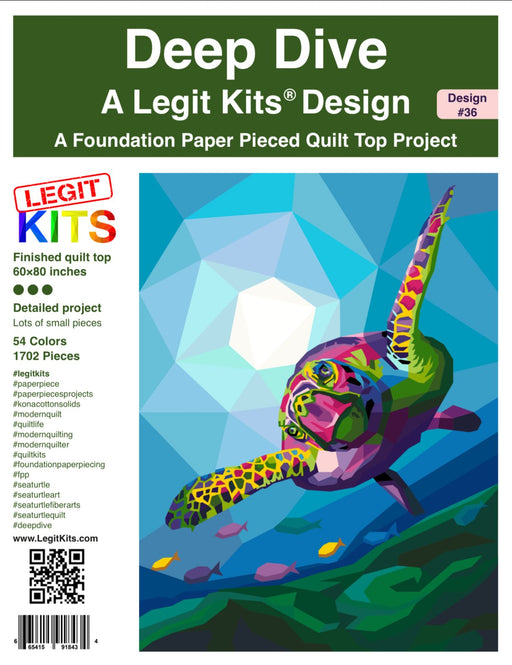 Deep Dive Quilt Kit - Choice FabricsQK036