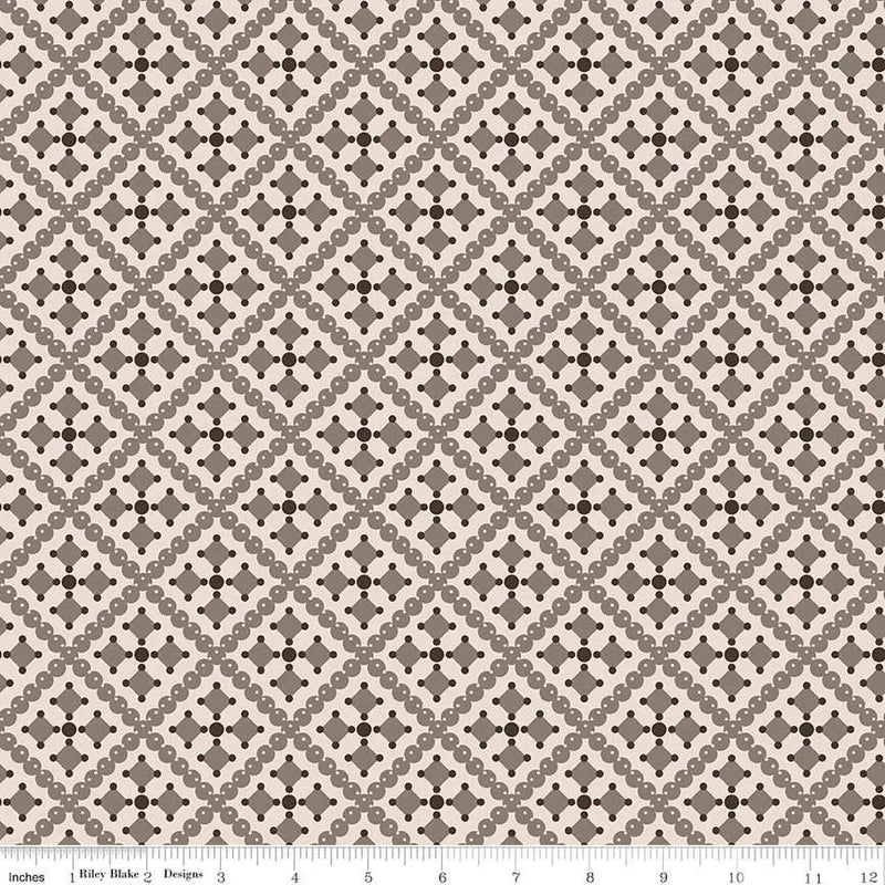 Gentler Times Shenanigans Pebble Cotton Wideback Fabric per yard - Choice FabricsWB16494-PEBBLE