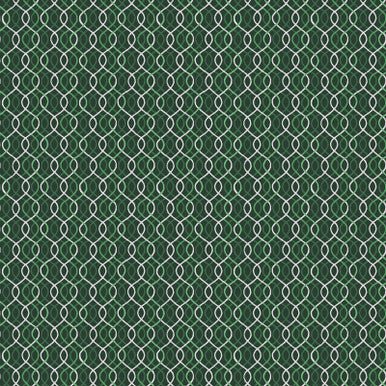 Geometric Metallic Green Merry Mix 43"/44" Cotton Fabric Per Yard - Choice FabricsMASM11117-G