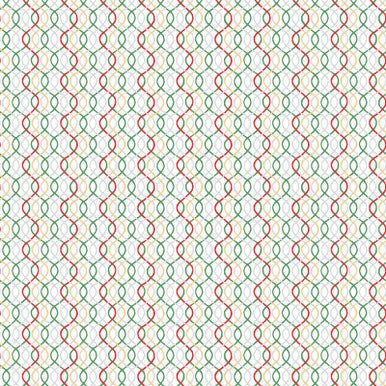 Geometric Metallic White Multi Merry Mix 43"/44" Cotton Fabric Per Yard - Choice FabricsMASM11117-WZ